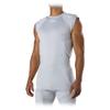 McDavid Rival Integrated 5-Pad Shirt, Comfort & Protection from Hard Objects, Lightweight & Breathable, Great for Football & Lacrosse (Adult) Grey view 2