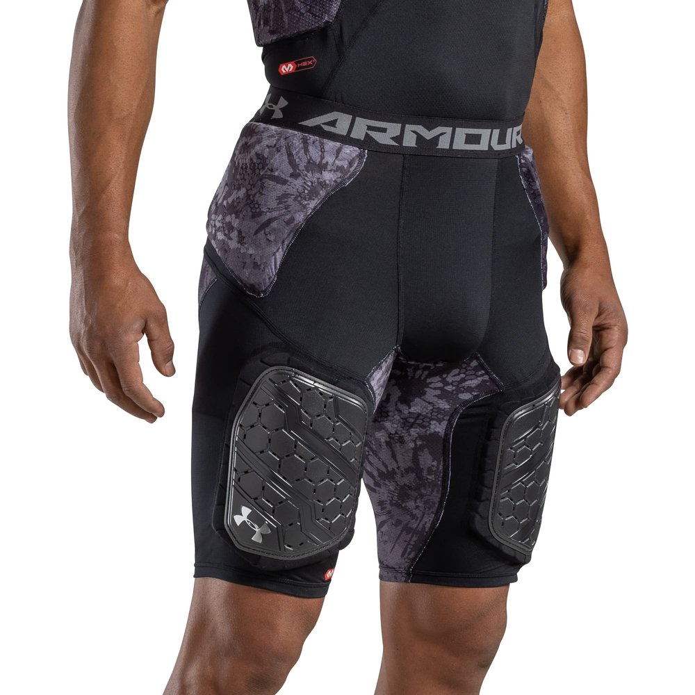 Under Armour Unisex Teen UA20380 Gameday Armour Pro 5Pad Girdle Nov Y, BKCMO, Youth L US