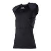 McDavid Rival Integrated 5-Pad Shirt, Comfort & Protection from Hard Objects, Lightweight & Breathable, Great for Football & Lacrosse (Youth) Black view 1