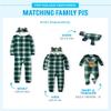 The Children's Place,Family Matching Chirstmas Holiday Fleece Pajamas Sets, Adult, Big Kid, Toddler, Baby,Dog,MOOSE PLAID,Small view 2
