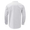 QWENTMTNTY Men's Casual Short Sleeve Shirts Cotton Linen Button Down Beach Yoga Blouse Summer Comfort Regular Fit Dress Shirt White view 3