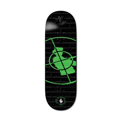 Element : 8.5 Public Enemy PEXE Stencil - Skate Board