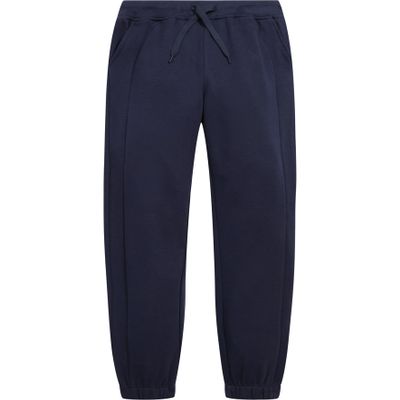 Nautica Girls' School Uniform Performance Knit Jogger Pants, Navy, 14 Plus