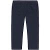 Nautica Girls' School Uniform High Waisted Bootcut Pants, Elastic Waistband with Button Closure, Twill Material, Navy/High Waist, 14 view 2