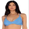 Swim Systems Maya Underwire Women's Swimsuit Blue Bikini Top, Blue Poppy, 36D view 1