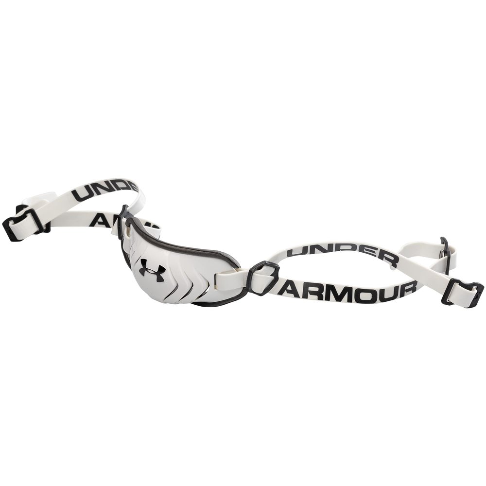 Under Armour Spotlight Chin Strap White, Adult