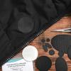 aZengear Repair Patches (30+ Colors) for Down Jackets, Puffers, Tents, Shoes, Sleeping Bags - Stick On, Waterproof, Tear-Cold-Heat-Resistant Nylon Polyester Fabric (11 Pcs, Black) view 4