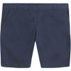 Izod Girls' School Uniform Adaptive Bermuda Short with Adjustable Waistband and Velcro Closure, Navy, 8 Plus view 1