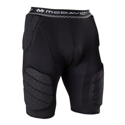McDavid Football Girdle for Men - Durable & Breathable 5-Pad Girdle with Hard-Shell Thigh Guards for Padded Support, Ideal for Football & Lacrosse (Adult)