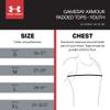 Under Armour Unisex Teen Gameday Armour Pro 5 Pad Top Nov YTH, WCAMO, Youth M US view 4