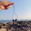 2pcs Adjustable Tension Flat Line Release Clips Thread On Fishing Kites Downriggers Lines with Ball Bearing Swivel view 4
