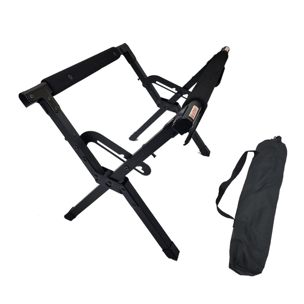 Folding Cooler Stand Frame with Carry Bag | Anti-Slip for Camping, Hiking, BBQ, Cooking, Picnic, Outdoor | Light Weight Foldable Fridge Ice Box Holder
