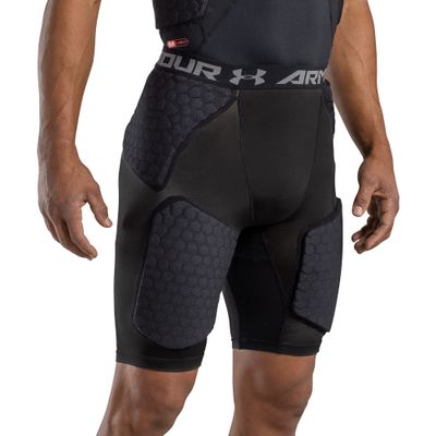 Under Armour GameDay 5-Pad Football Compression Girdle/Shorts, Football Padded Shorts, Adult sizes