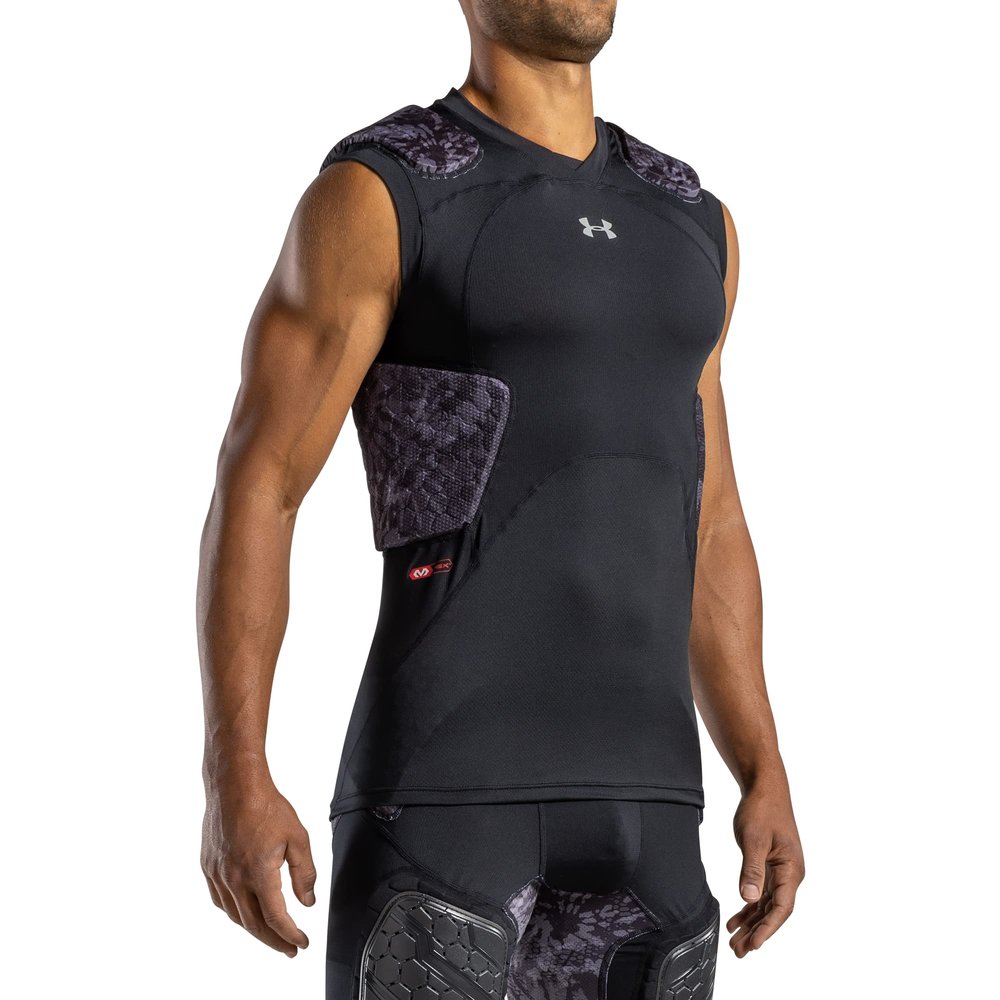 Gameday Armour Pro 5-Pad Top Nov YTH Black Camo L
