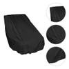 Boat Cover Captains Chair Cover, Boat Bench Chair Cover for Helm Buckle Fixed Back view 2