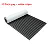 LLBB 900x2400x6mm/35.4 x 94.5 x 0.24in EVA Foam Faux Teak Decking Sheet for Boat Yacht Non-Slip and Self-Adhesive Boat Flooring Pad (#5) view 2