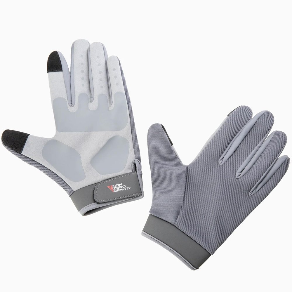 Nonzero Gravity Unisex Calisthenic Anti-Slip Tech-Touch Fitness Gloves - Durable Breathable Active Workout Gloves with Smell-Proof Technology & Reflective Strip, Small