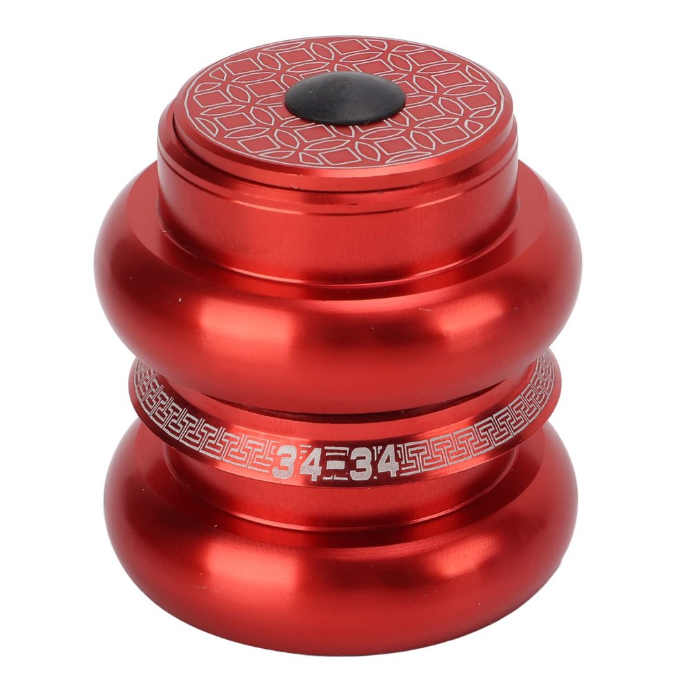 Alomejor Aluminum Alloy Headset, Threadless Design, Precision Bearings, Lightweight and Construction, Universal Fit for Mountain Road Bikes, Enhanced Stability and Comfort, for Moun