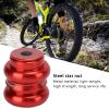 Alomejor Aluminum Alloy Headset, Threadless Design, Precision Bearings, Lightweight and Construction, Universal Fit for Mountain Road Bikes, Enhanced Stability and Comfort, for Moun view 4