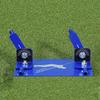 GolfTrainingAids Swing Plate Dual PRO by Jamie Brittain - Swing Analyzer Aid - Fits Standard 8mm Alignment Rod Sticks - Teaching Swing Plane Perfector - Indoor/Outdoor Golfing Practice view 2