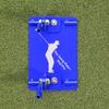 GolfTrainingAids Swing Plate Dual PRO by Jamie Brittain - Swing Analyzer Aid - Fits Standard 8mm Alignment Rod Sticks - Teaching Swing Plane Perfector - Indoor/Outdoor Golfing Practice view 3