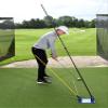 GolfTrainingAids Swing Plate Dual PRO by Jamie Brittain - Swing Analyzer Aid - Fits Standard 8mm Alignment Rod Sticks - Teaching Swing Plane Perfector - Indoor/Outdoor Golfing Practice view 4