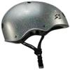 S1 Mega Lifer Helmet for Skateboarding, BMX, and Roller Skating - Extra-Large Fit for Bigger Heads - EPS Fusion Foam, CPSC & ASTM Certified - Silver Gloss Glitter Small (23") view 2