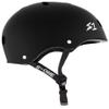 S1 Mega Lifer Helmet for Skateboarding, BMX, and Roller Skating - Extra-Large Fit for Bigger Heads - EPS Fusion Foam, CPSC & ASTM Certified - Black Matte X-Small (22.5") view 2