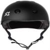 S1 Mega Lifer Helmet for Skateboarding, BMX, and Roller Skating - Extra-Large Fit for Bigger Heads - EPS Fusion Foam, CPSC & ASTM Certified - Black Matte X-Small (22.5") view 3
