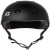 S1 Mega Lifer Helmet for Skateboarding, BMX, and Roller Skating - Extra-Large Fit for Bigger Heads - EPS Fusion Foam, CPSC & ASTM Certified - Black Matte X-Small (22.5") view 4
