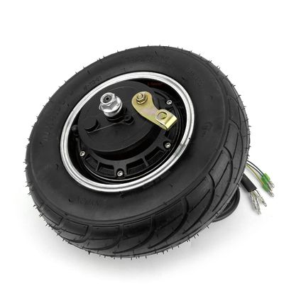 36V48V 450W 10 Inch Brushless Gearless Hub Motor With Vacuum Tire Black Drum Brake For Trolley scooter(48V450W)