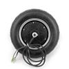 36V48V 450W 10 Inch Brushless Gearless Hub Motor With Vacuum Tire Black Drum Brake For Trolley scooter(48V450W) view 4