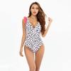 Mommy and Me Swimsuits for Women Family Matching Bathing Suits for Girls Mother Daughter Beachwear Mom and Baby Matching Swimwear Suit Bikini Set One Piece Monokini Outfit White Leopard 2-3T view 3