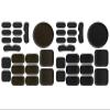 Universal Airsoft Helmet Pads, Tactical Helmet Replacement Foam Padding Kits Bicycle Accessories Mats for Fast Mich CS ACH FMA USMC PASGT (38pcs Black + Coffee) view 1