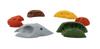 Atomik Rock Climbing Holds 6 Small Screw-On Limestones in Assorted Earth Tones view 2