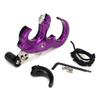 Lamehfyo Compound Bow Release Aid Thumb Release 3/4 Fingers Adjustable Automatic Archery Thumb Release Trigger for Outdoor Archery Hunting Training (Purple) view 1