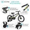 Eclypse Titan Kids Bike with Training Wheels 16 Inch Children's Bicycle for Age 3-7 Years Boys Girls Unisex Bikes - Pedal Bicycles with Training Wheels (Black) - 16" Pedal Bike,Black view 3