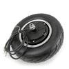 L-faster 36V48V 450W 10 Inch Brushless Gearless Hub Motor with Vacuum Tire Black Drum Brake for Trolley Scooter(36V450W) view 3
