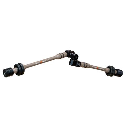Dead Center Archery Products Dead Level Hunter XS Carbon Stabilizer Kit (10 & 8, Tan)