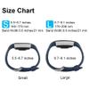 3 Pack Sport Bands Compatible with Fitbit Charge 2 Bands Women Men, Adjustable Replacement Strap Wristbands for Fitbit Charge 2 HR Small Large (Large, Black/Navy Blue/Gray) view 2