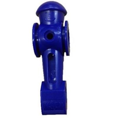 KICK Blue Counterbalanced Player Set for 55" Foosball Table (excluding Venture, Voyager, Vanquish)