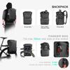 Rhinowalk Bike Pannier Bag Waterproof 22L Bicycle Rear Rack Trunk Bag for Cycling Bicycling Traveling Riding view 3