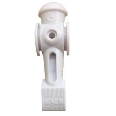 KICK White Counterbalanced Player Set for 55" Foosball Table (excluding Venture, Voyager, and Vanquish)