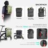 Rhinowalk Bike Pannier Bag Waterproof 22L Bicycle Rear Rack Trunk Bag for Cycling Bicycling Traveling Riding view 3