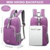 G4Free Mini 10L Hiking Daypack Small Hiking Backpack Cycling Compact Shoulder Backpack Outdoor for Men Women view 2