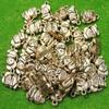50Pcs. WHOLESALE Tibetan Silver 2-Sided MOUSE Charms Pendant Earring Drop Q0006 charm original view 2