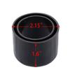 8 Pcs Black Rubber Fishing Rod Holder Tube Insert Protector, Fit 2" Tube(50mm to 51mm) view 4