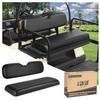 10L0L Deluxe Golf Cart Rear Seat Replacement Cushion, Soft Back Seat Cushion for Yamaha, EZGO RXV TXT, Club Car DS precedent and other 4&6 passengers Golf Carts with Flip Rear Seats view 1