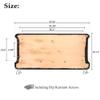 10L0L Front Seat Bottom Assembly for Club Car DS 2000.5-up Golf Cart, Factory Style Replacement Cushions, Black view 3