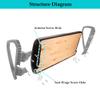 10L0L Front Seat Bottom Assembly for Club Car DS 2000.5-up Golf Cart, Factory Style Replacement Cushions, Black view 4